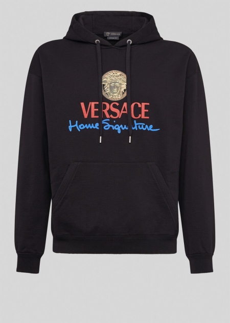 Versace Home Signature Hoodie Herr - 198376UGR